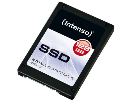 SSD Intenso 2.5 inch 128GB SATA III Bovenkant pagina