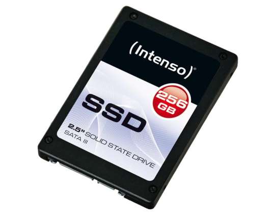 SSD Intenso 2.5 inch 256GB SATA III Bovenkant pagina