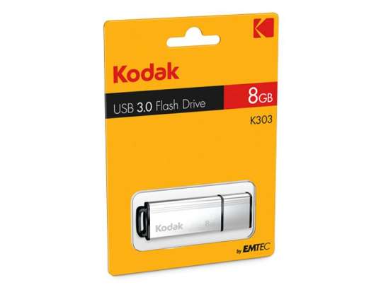 USB FlashDrive 8GB Kodak K300 3.0 (серебристый)