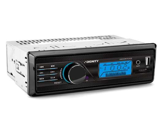 Vordon bilradio MP3 HT-165s med AUX / USB / SD