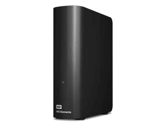 WD Elements Desktop 3000GB Schwarz Externe Festplatte WDBWLG0030HBK-EESN