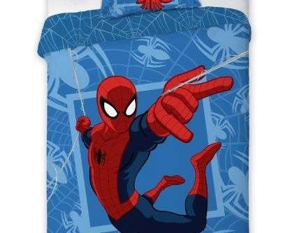 Spiderman fleece posteľná súprava 160x200 cm - 5907750545421