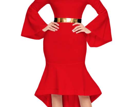 Dress red LC61802-3 DL