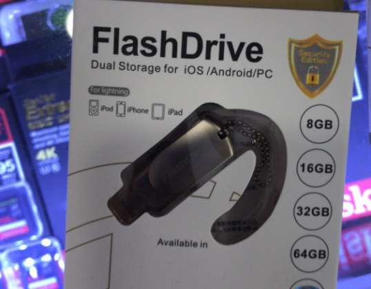 Electronic accessories set - Flach drive Usb pendrives 128gb
