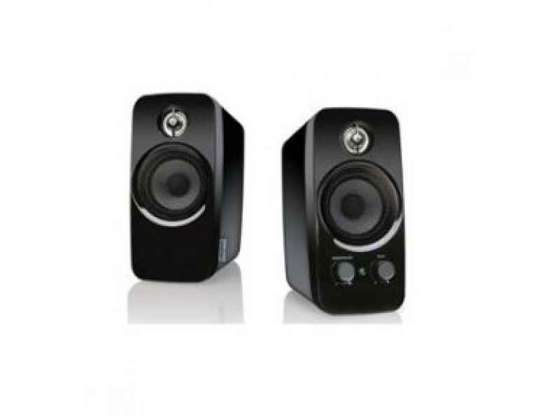 Creative Inspire T10 - Lautsprecher - 10 W Stereo 2.640 g - Schwarz 51MF1600AA000