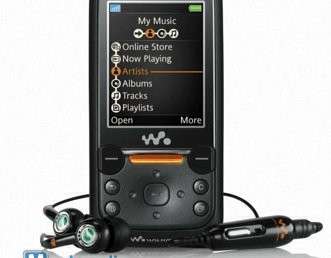 Sony Ericsson W850i Precious black Walkman Handy