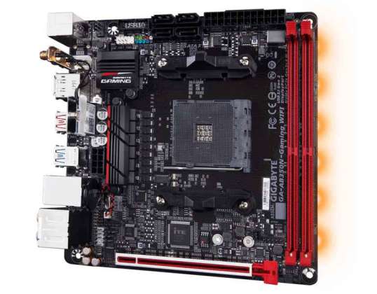 Gigabyte GA-AB350N-Gaming WIFI AMD B350 ligzda AM4 Mini-ITX mātesplate GA-AB350N-GAMING WIFI