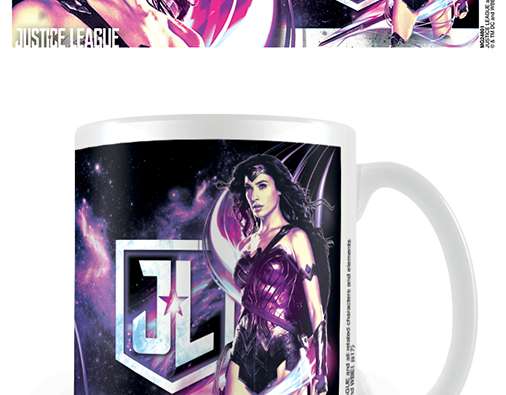 Tieslietu līgas filma (Wonder Woman Pink Starlight) porcelāna krūze - 505