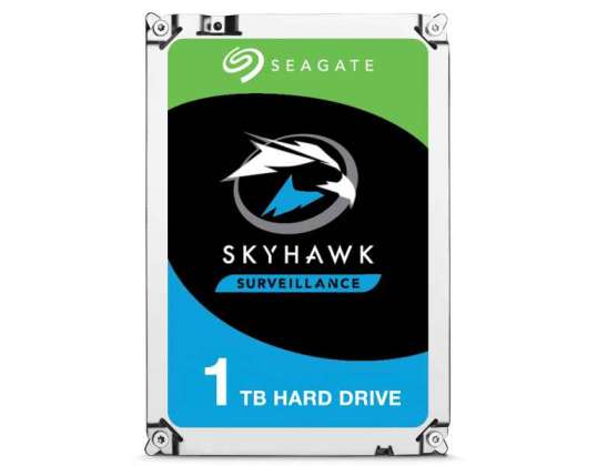 Disco rigido interno SkyHawk da 1 TB Serial ATA III di Seagate ST1000VX005