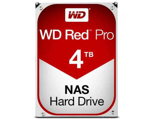 WD Red Pro NAS Harde Schijf WD4002FFWX - Festplatte - 4TB WD4002FFWX