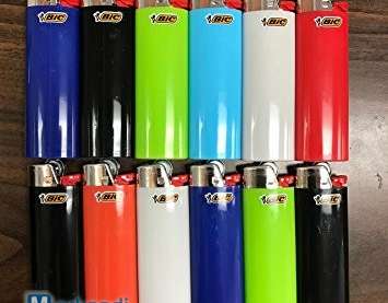 Isqueiros BIC de tamanho completo, isqueiro Bic descartável original J25/