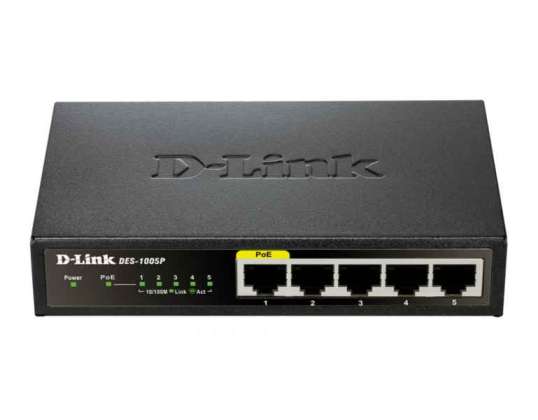 D Link Switch Ustyrt DES 1005P