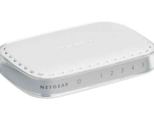 Netgear L2 Gigabit Ethernet hvit nettverksbryter GS605 400PES
