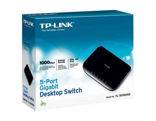 TP LINK V6 Switch 5 x 10/100/1000 TL SG1005D