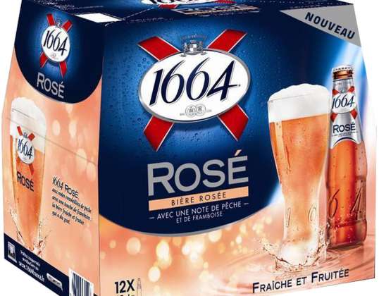 1664 - 1664 rose 12x25cl biere
