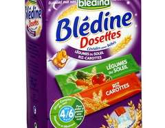 BLEDINA - 12 dosettes bledine riz/carotte/legumes