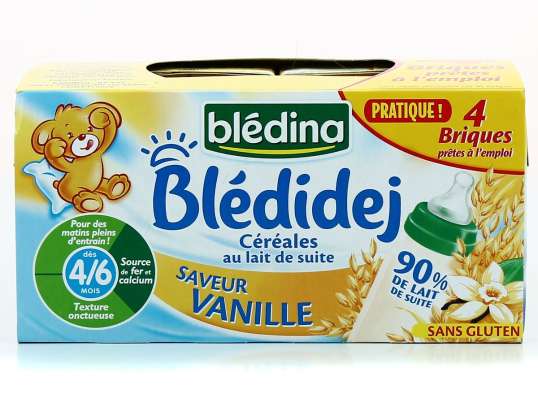 BLEDINA - 4x25cl bledidej vanille bledina