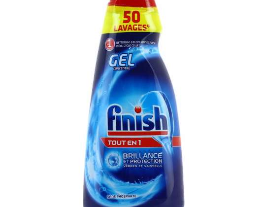 CALGONIT - 1l gel lave vaisselle tout en 1 finish calgonit