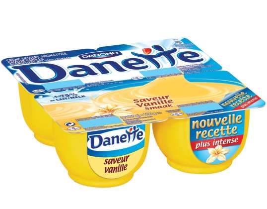 DANETTE - 4x125g creme dessert vanille danette