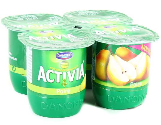 DANONE - danone activia poire 4x125g   