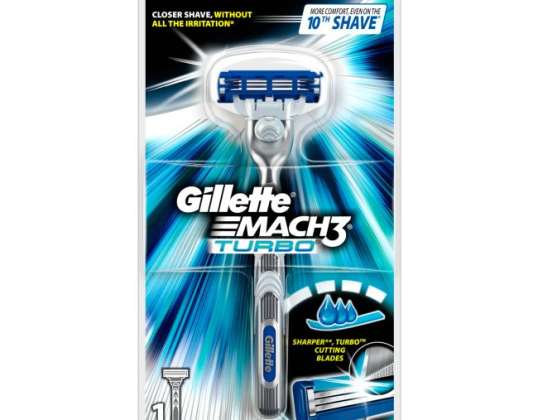 GILLETTE - razor mach3 turbo refill gillette