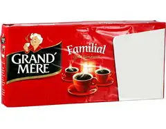 GRAND MERE - lot 4x250g cafe moulu familial grand mere