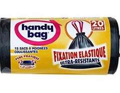 HANDY BAG - sac poubelle fixation elastique 20l handy bag