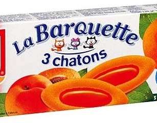 LU - pq 120g 18 barquette abricot lu