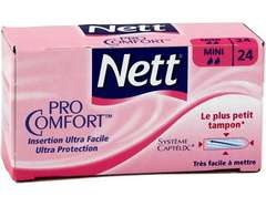 NETT - bte 24 tampons mini nett