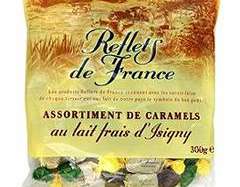 REFLETS DE FRANCE - 300g assortiment caramel frais au lait reflets de france