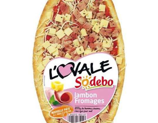 SODEBO - 200g pizza jambon fromage sodebo