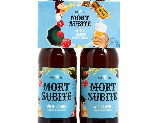 MORT SUBIT - mort subite witte 4x25cl btl   