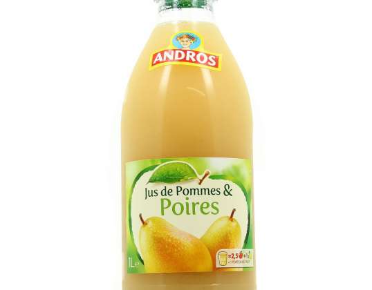 ANDROS - andros jus pom/poires pet 1l   