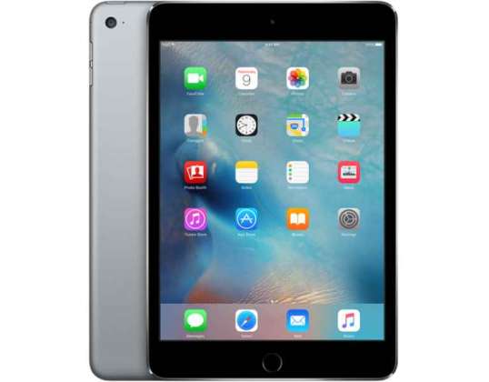 Apple iPad mini 4 WI-FI CELLULAR 128GB Pilka - 7.9 planšetinis kompiuteris