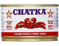 CHATKA - bte 140g crabe 40% pattes / 60%chair chatka