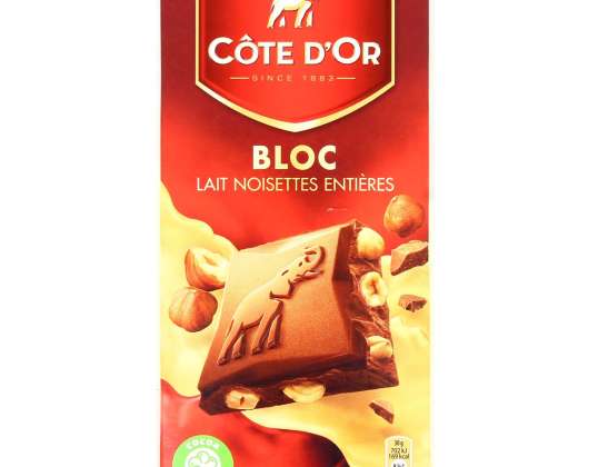 COTE D'OR - cote d'or bloc lait nois 180g   