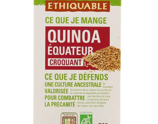 ETHIQUABLE - ethiq quinoa croq.equat.bio500   