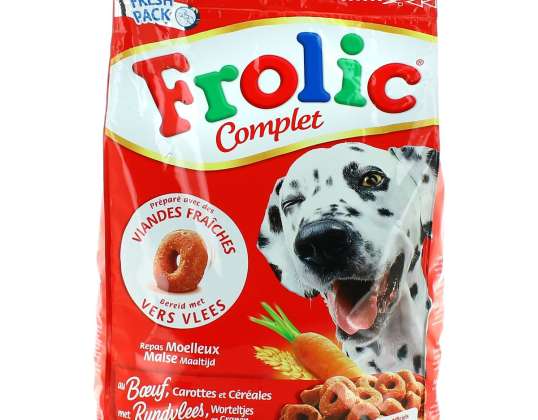 FROLIC - 4kg croquettes au boeuf frolic