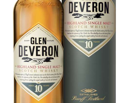 GLEN DEVERON - 70cl whisky glen deveron 10 ans 40°