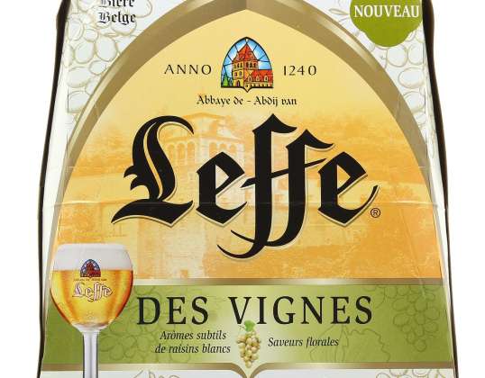 LEFFE - pack blle 6x25cl biere leffe des vignes