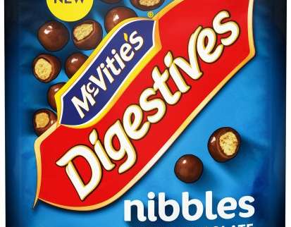 MCVITIES - mcvities digestive nibbles double chocolate