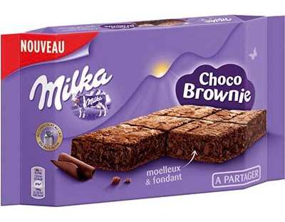 MILKA - milka brownie chocolat 220g