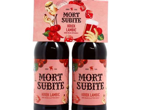 MORT SUBIT - mort subite kriek 4x25cl btl   