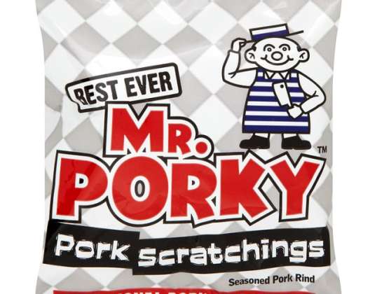 MR PORKY - mr porky pork scratchings tray 