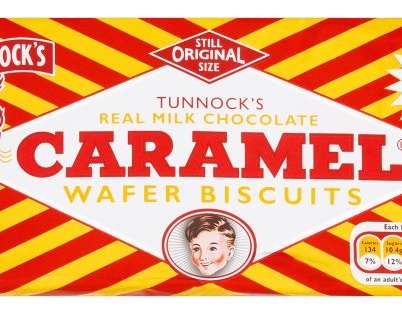 TUNNOCKS - tunnocks choc caramel wafers 8x30g