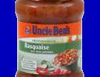 UNCLE BENS - uben's  sauce basquaise 400g   