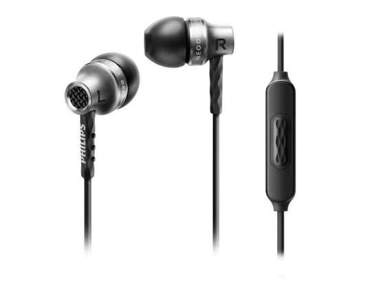 Philips Cuffie in-ear con microfono SHE9105BK / 00 d'argento