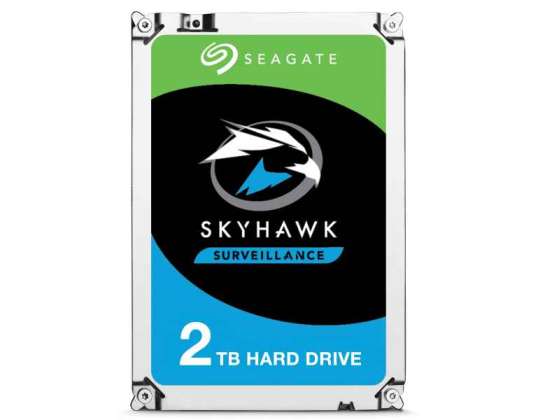 
Seagate SkyHawk novērošanas HDD cietais disks - 2TB ST2000VX008 
    