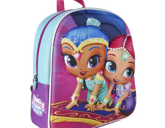 Batoh 3D Shimmer & Shine 31 cm - 8427934957019