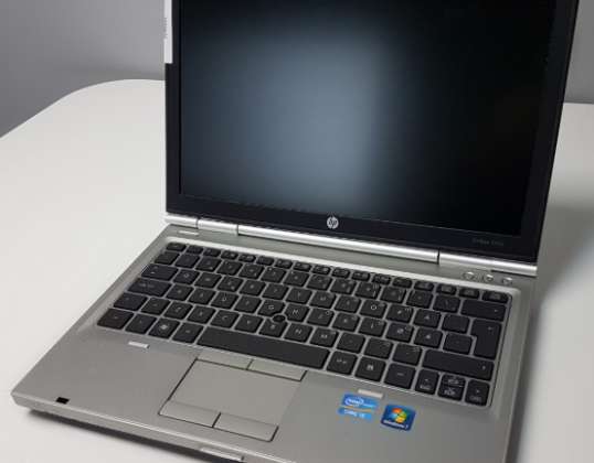 HP EliteBook 2560p i5-2540M @ 2.60GHz 12.5 & # 34 ;, 4GB, 250hdd, W10P